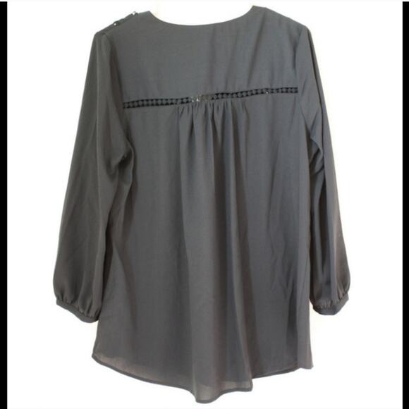 Adiva Blouse Women's Size Medium Navy Brand New - Picture 2 of 3